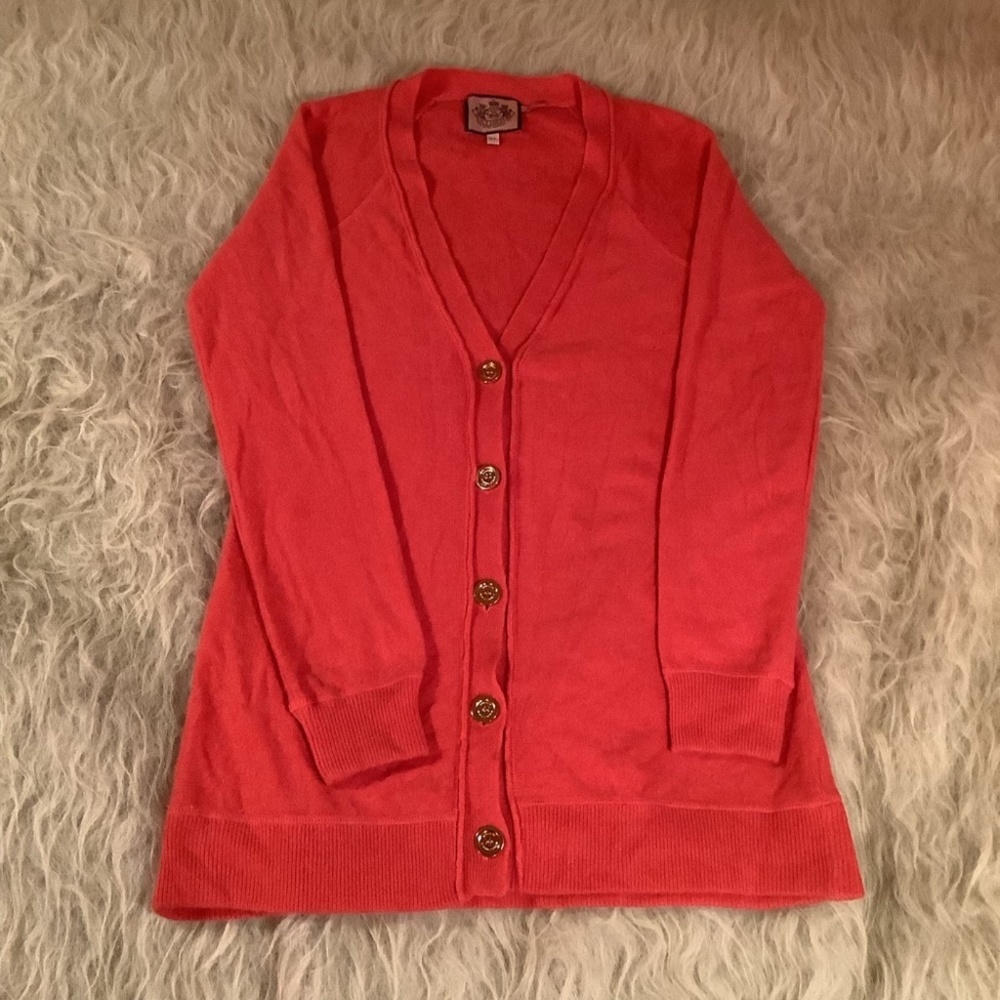 Juicy Couture Cashmere Merino Cardigan